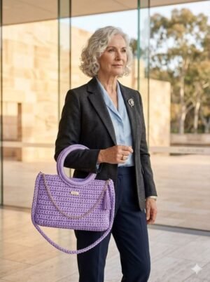 Charming Lilac Handbag
